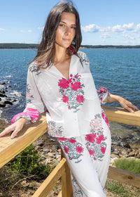 Evelyn Shirt Sunset Rose