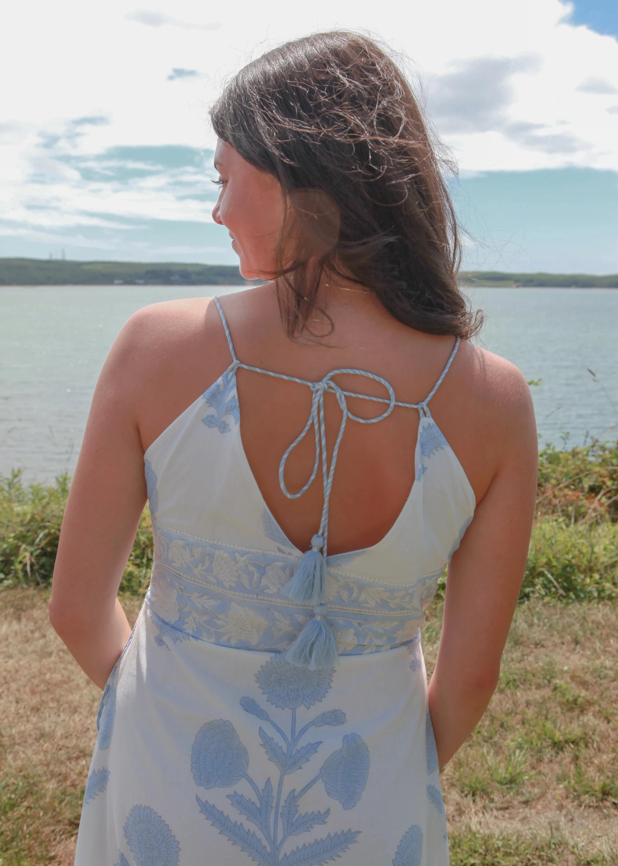 Isabella Buta Blue Dress
