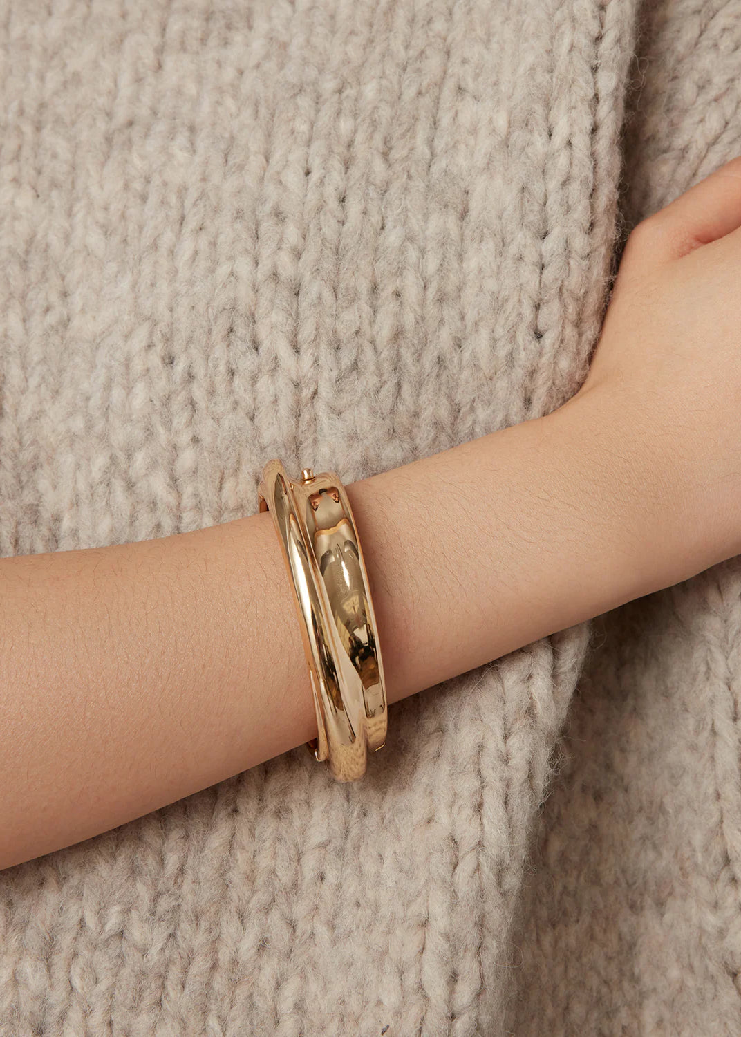 Jenny Bird Lennon Bangle Gold 7"