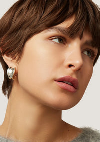 Chunky Doune Hoops Silver