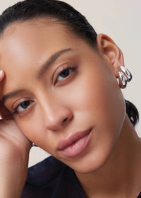 Jenny Bird Orla Earrings Silver