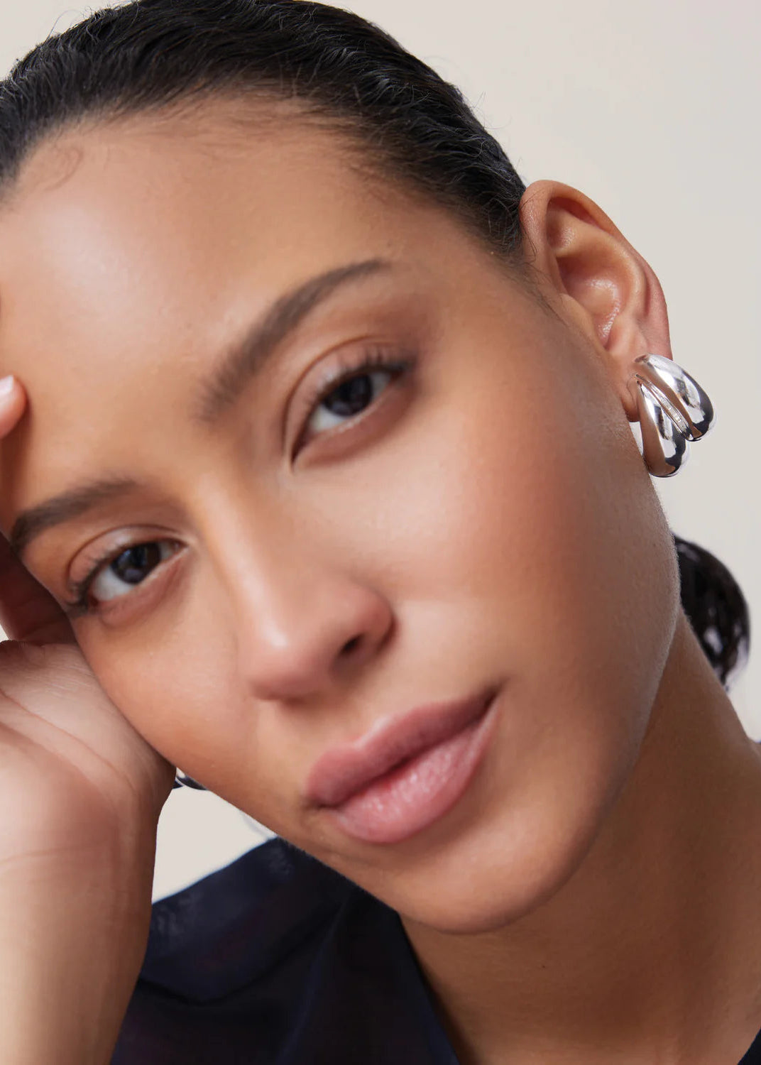 Jenny Bird Orla Earrings Silver