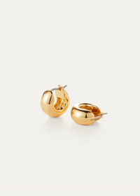 Jenny Bird Mini Tome Hoop Earring Gold