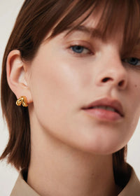 Jenny Bird Beatrix Earrings Gold