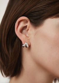 Jenny Bird Beatrix Earrings Silver