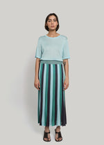 GALA Pleated Long Skirt