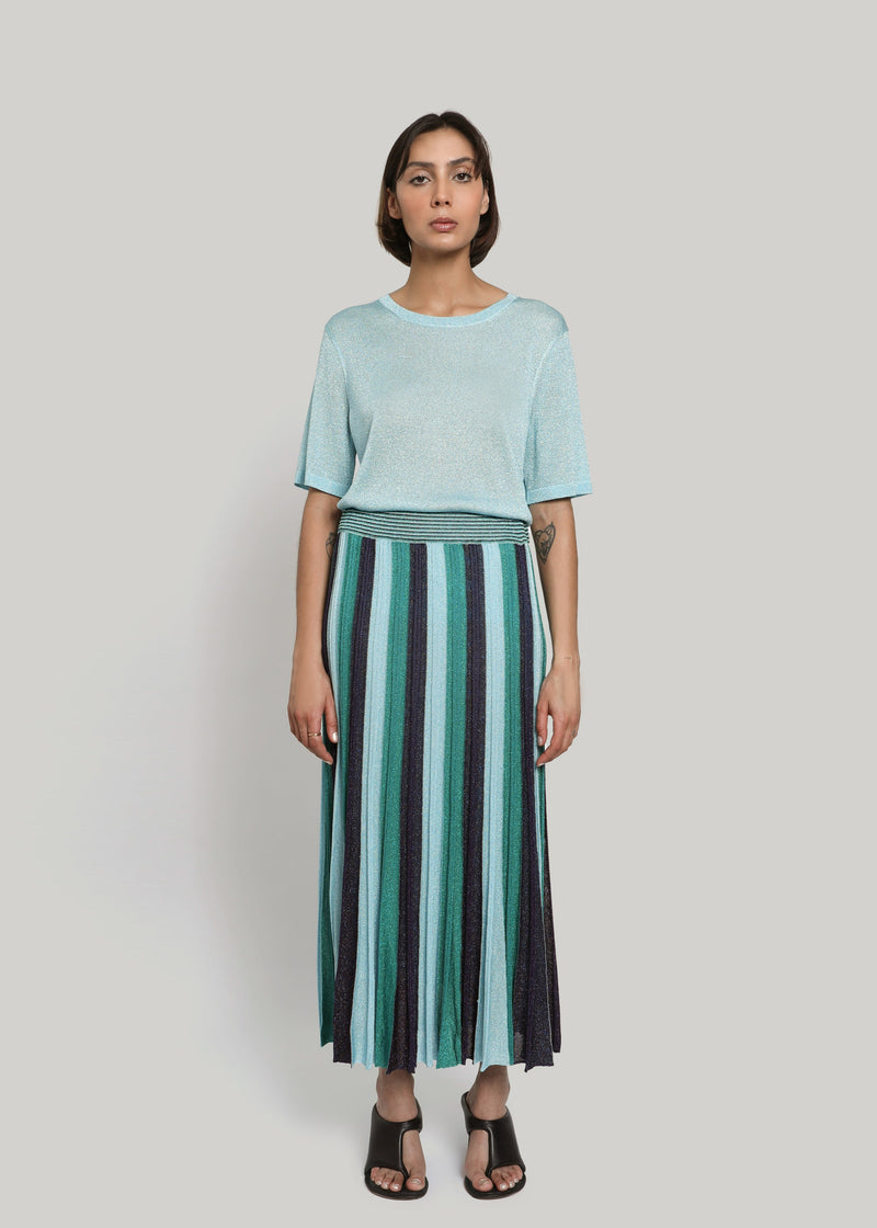 GALA Pleated Long Skirt