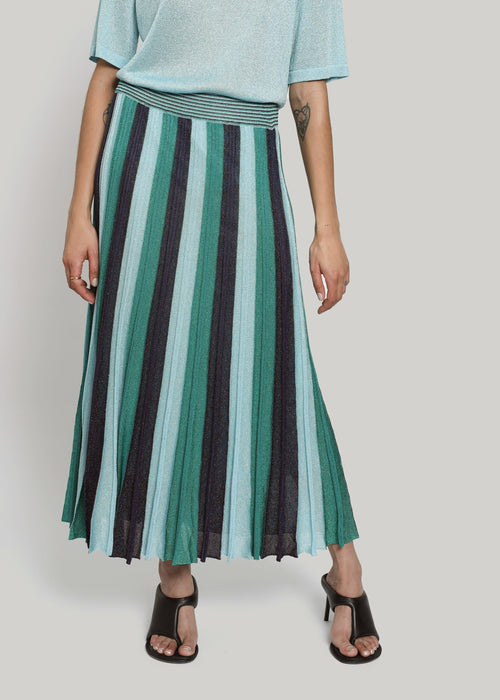 GALA Pleated Long Skirt