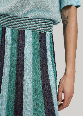 GALA Pleated Long Skirt