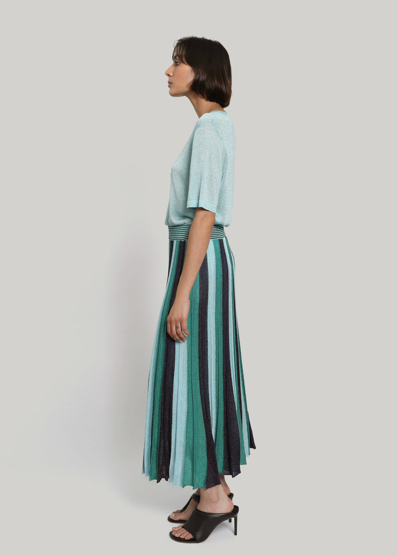 GALA Pleated Long Skirt
