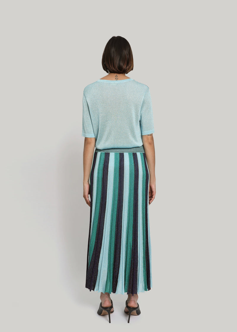 GALA Pleated Long Skirt