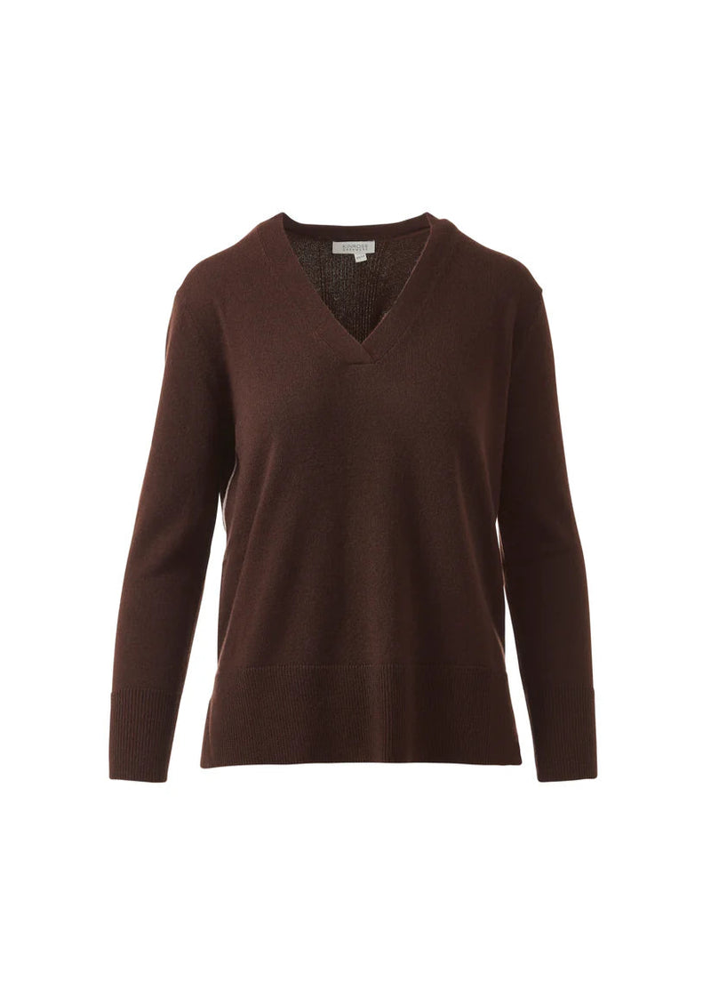 Kinross Hi Low Piped Easy Vee Chocolate