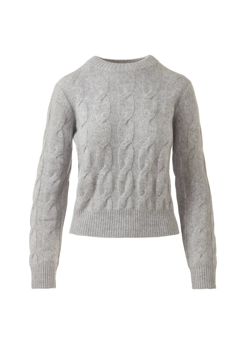Kinross Luxe Cable Crew Sterling