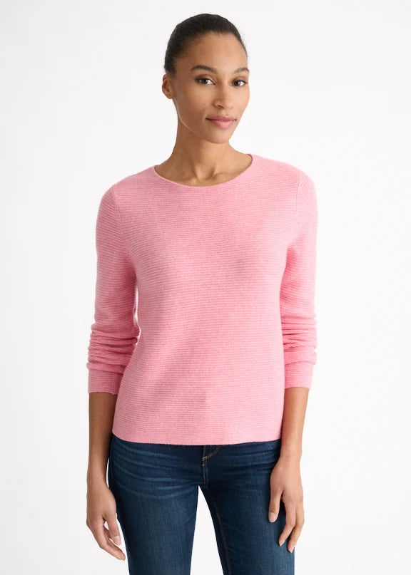 Kinross Textured Crew Primrose