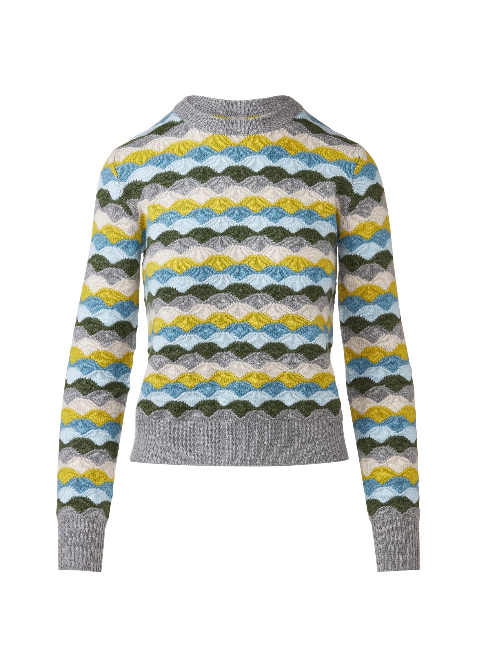 Kinross Highland Jacquard Crew