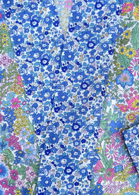 Long Kimono Robe Margaret Annie Pastel - Made with Liberty Fabric