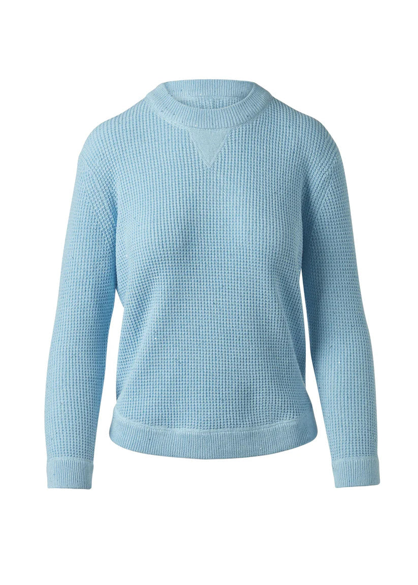 Kinross Sequin Thermal Sweatshirt Island