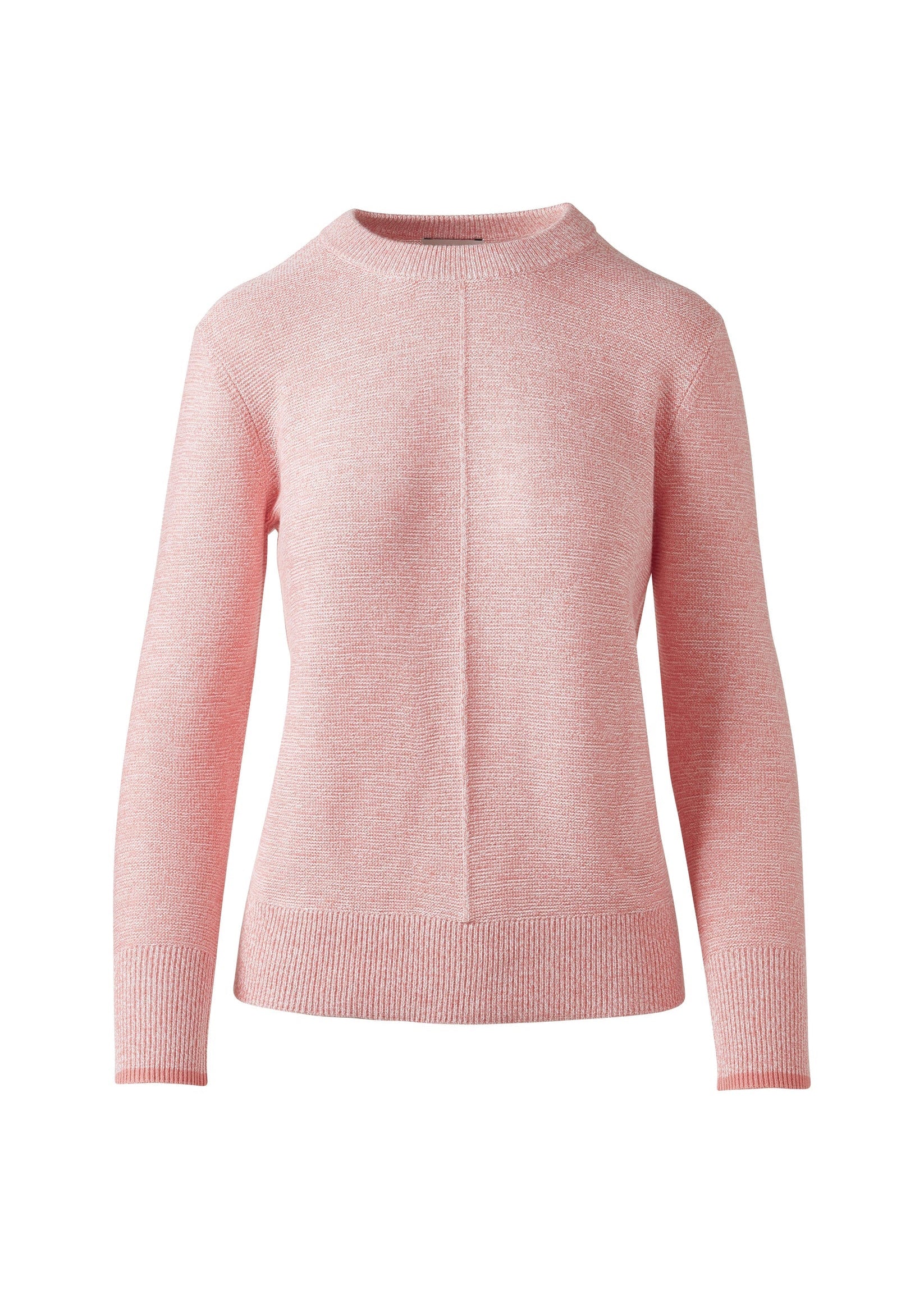 Kinross Marled Micro Garter Crew Coral