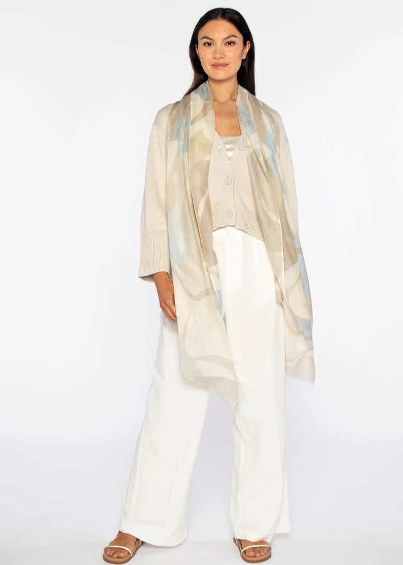 Kinross Abstract Shadows Scarf