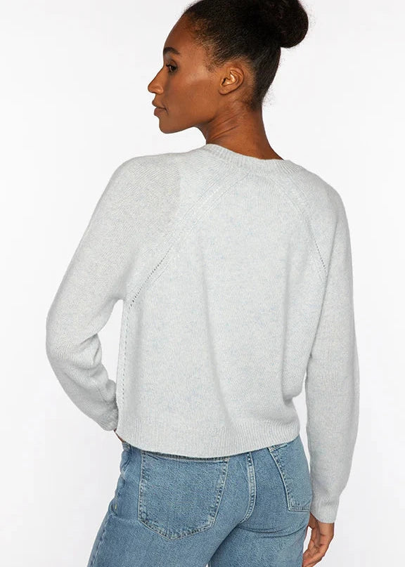 Kinross Marled Vee Cardigan