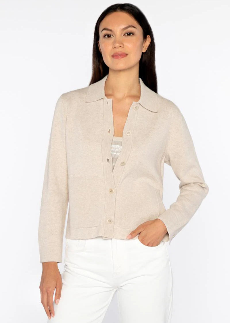 Kinross Short Travel Shacket Wicker