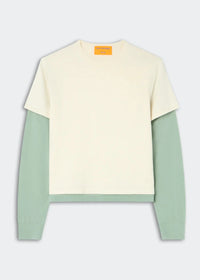 Guest In Residence Layer Tee Cream
