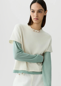 Guest In Residence Layer Tee Cream
