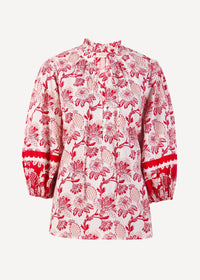 Banjanan Lorna Top Poppy