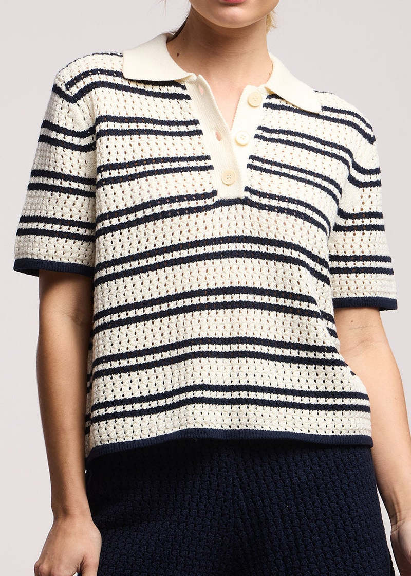 Velvet Lumae Polo Sweater