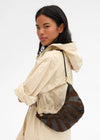 Clare V Lune Sunburst Black/Chocolate