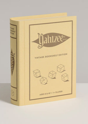 Yahtzee Vintage Bookshelf Edition