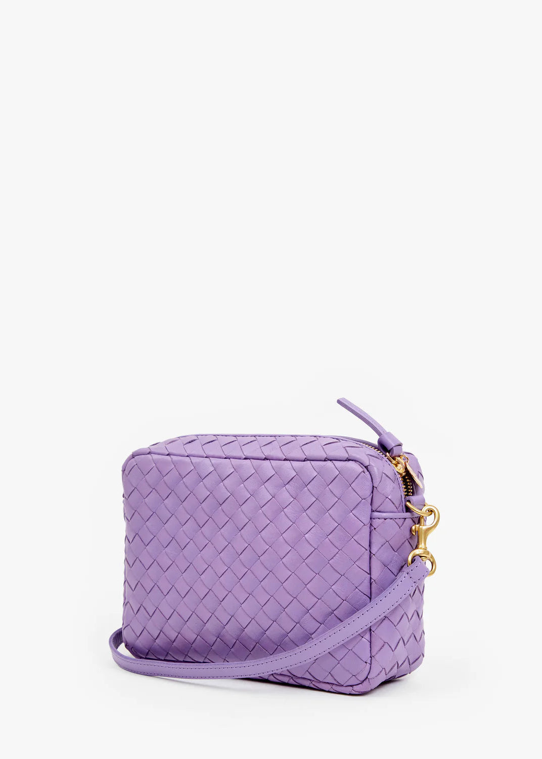 Clare V Jacaranda Diagonal Woven Bag