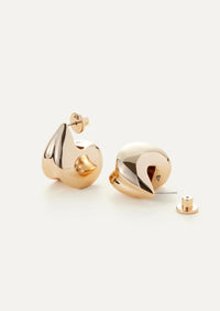 Nouveaux Puff Earrings Gold