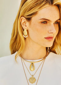 Jane Win STRONG Along the Shore Earrings