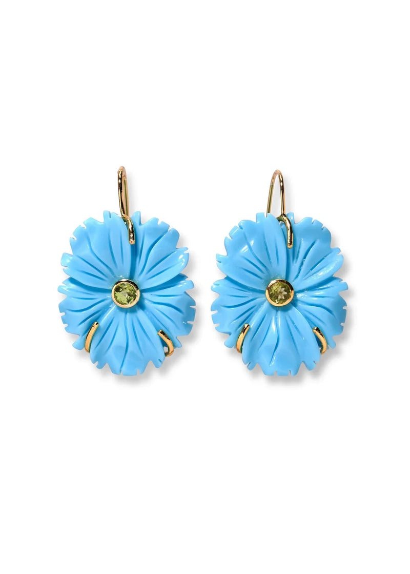 LF New Bloom Earrings Cerulean
