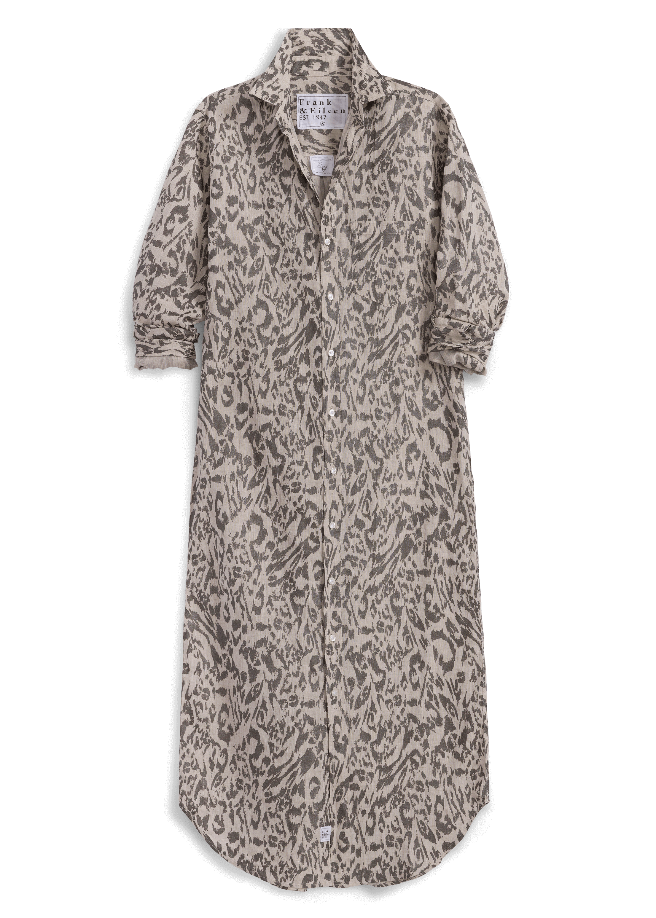 F&E Rory Glitter Animal Print Dress