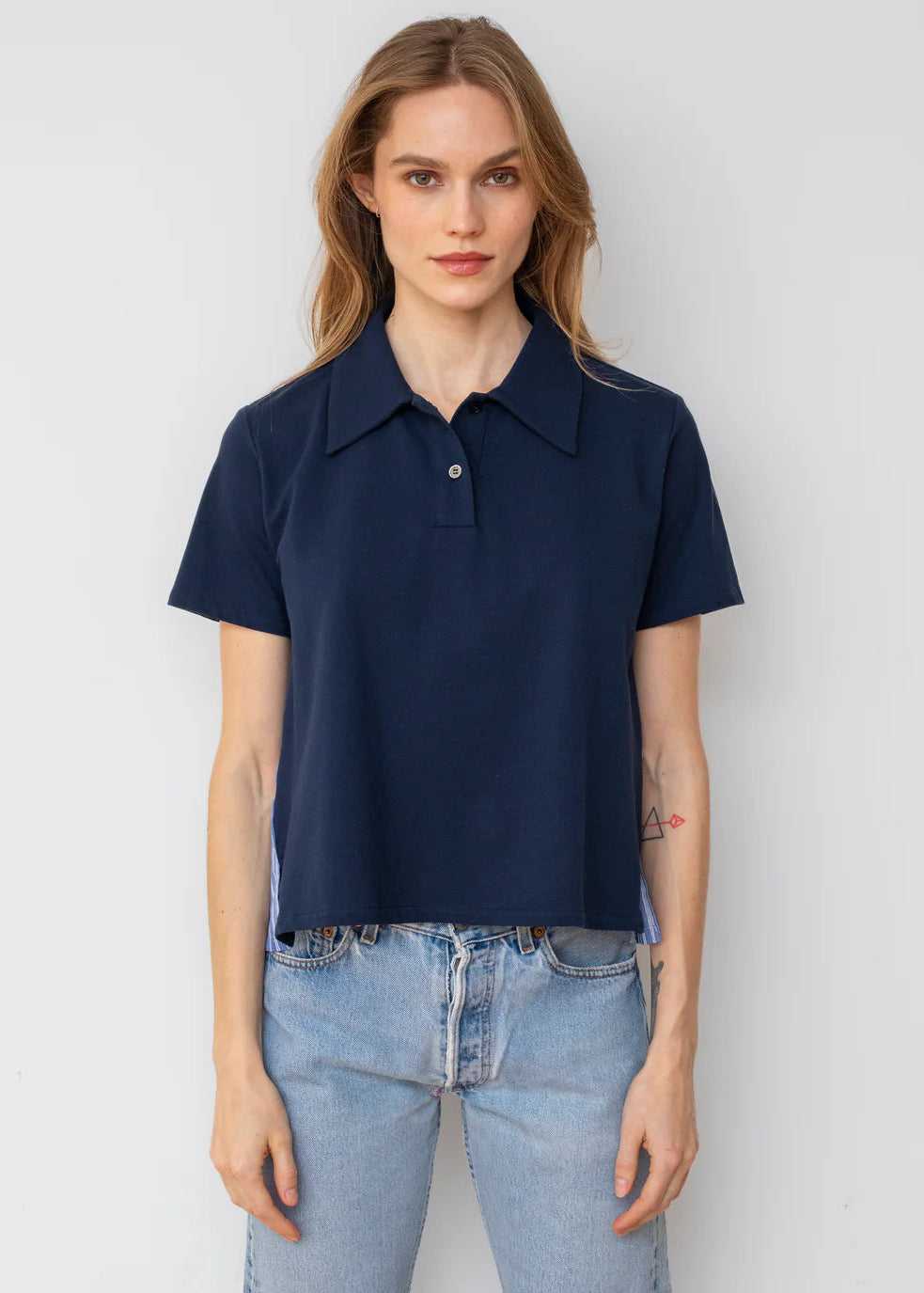 WE-AR4 Media Polo Navy