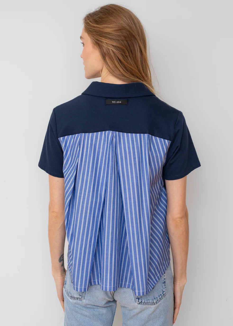 WE-AR4 Media Polo Navy