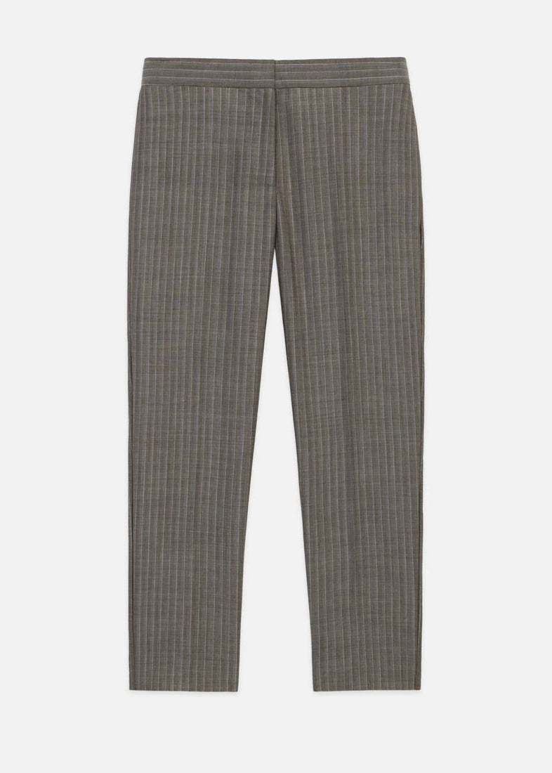 We-AR4 Lexington Trouser Taupe Pinstripe