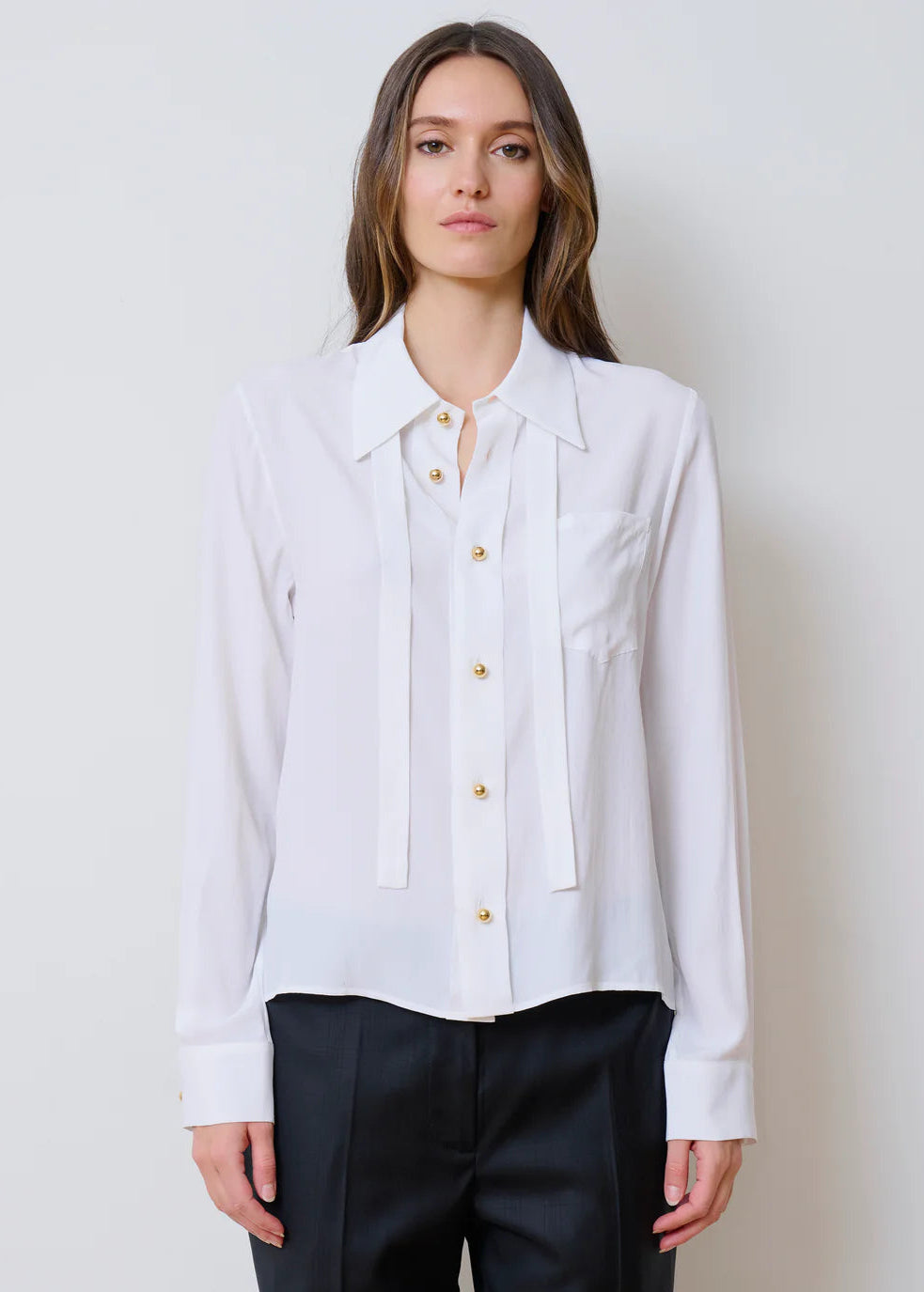 WE-AR4 Academy Blouse White