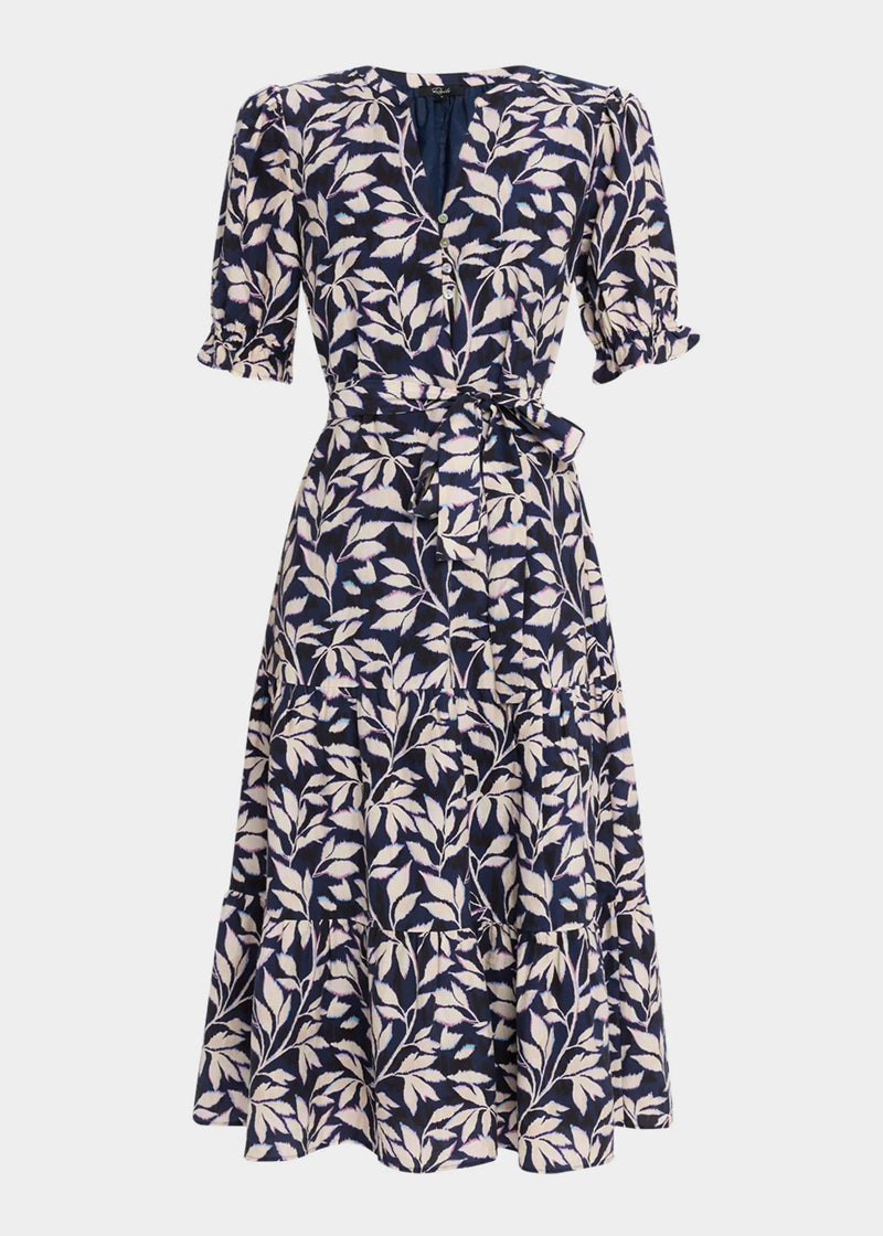 Rails Eliana Dress Navy Vines