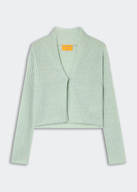 Guest In Residence Rib Stealth Cardigan