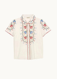 MABE Ruby Multi Embroidered Top
