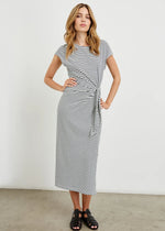 Rails Selah Dress Navy Ivory Stripe