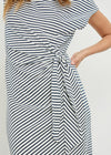 Rails Selah Dress Navy Ivory Stripe