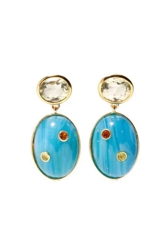 LF Blue Mountain Earrings