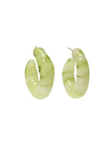 LF Cascais Hoops in Lime