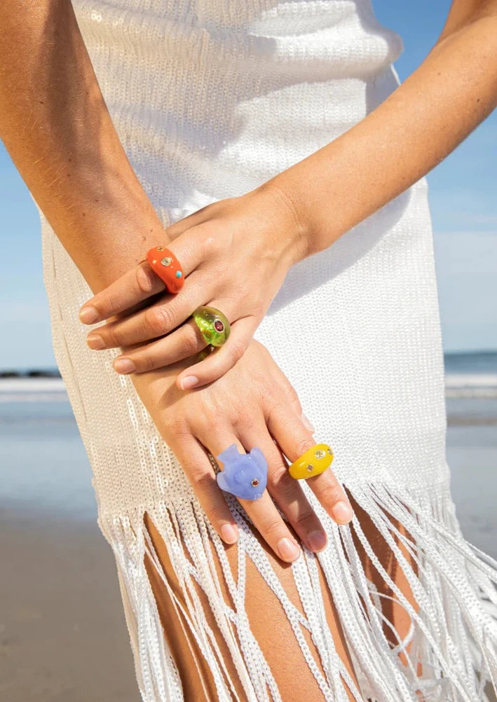 LF Monument Ring in Red Hot