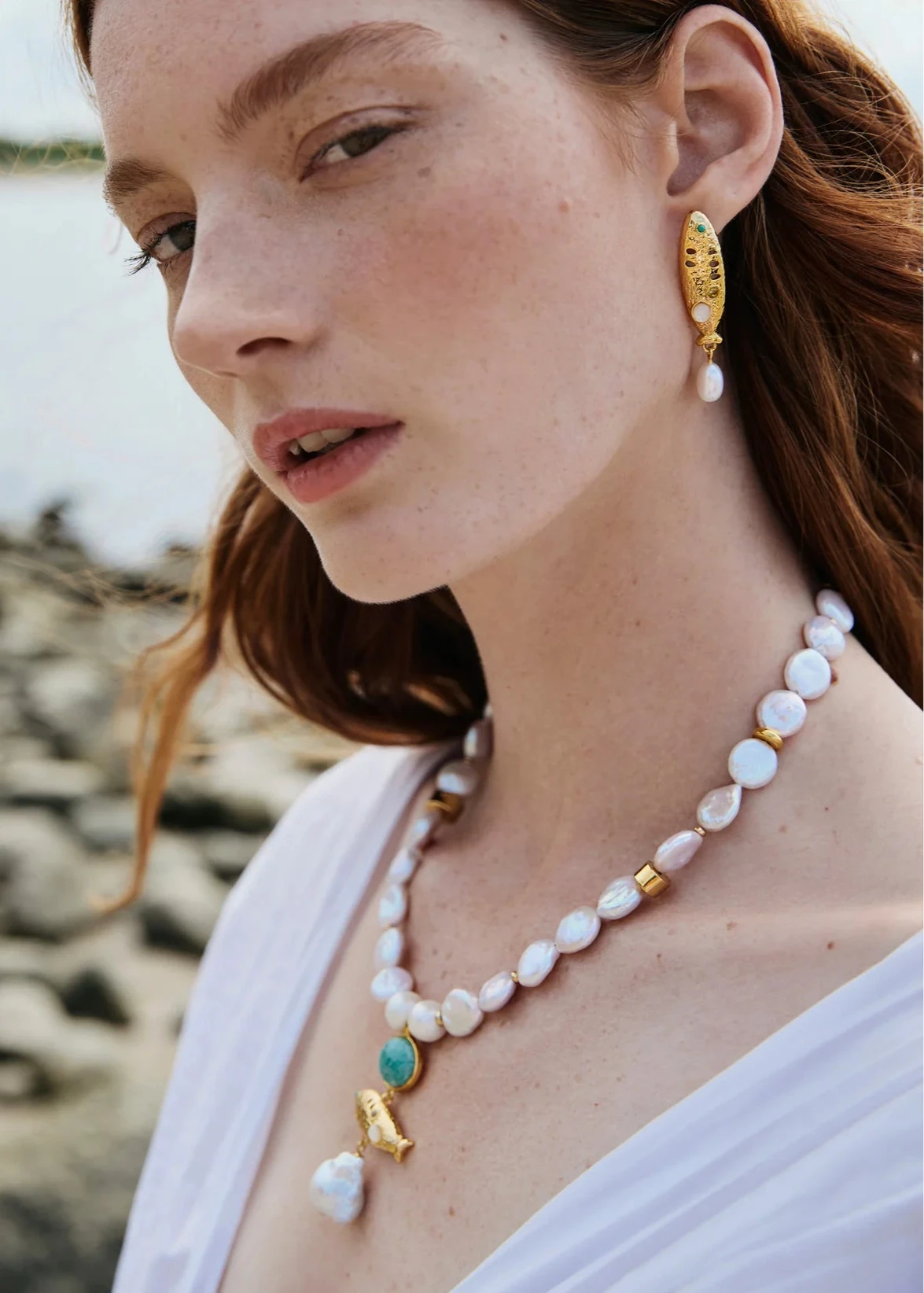 LF Sardinia Pearl Earrings
