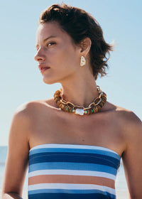 LF Isola Stud Earrings in Sea Salt